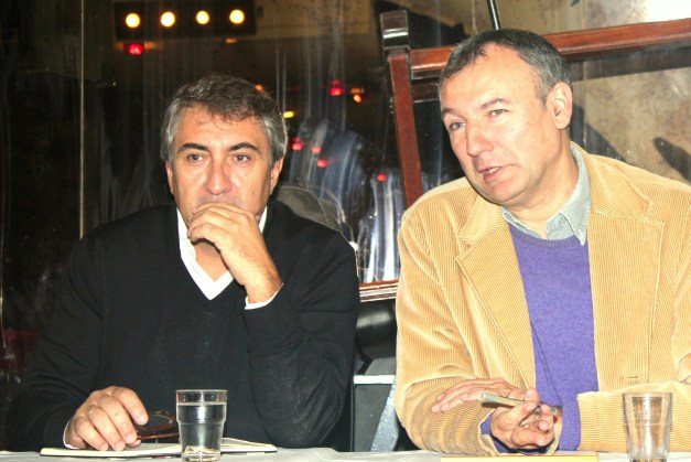 José Luis Ramon et Thierry Vignal qui assurait la traduction © Marie-Luce Baccellieri